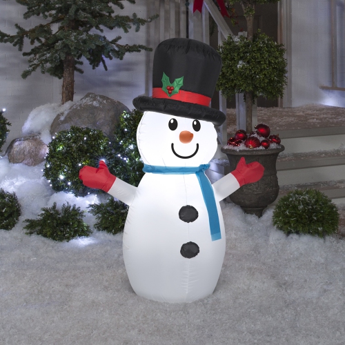 GEMMY INDUSTRIES Airblown® Inflatable Christmas -Snowman-SM 42"