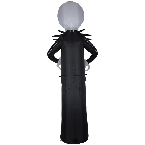 GEMMY INDUSTRIES Airblown® Inflatable Halloween -Jack Skellington w/OPP Fan-Giant-©Disney 120"
