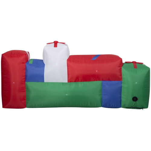 GEMMY INDUSTRIES Christmas Airblown® Inflatable -Gift Box Scene-LG 44"