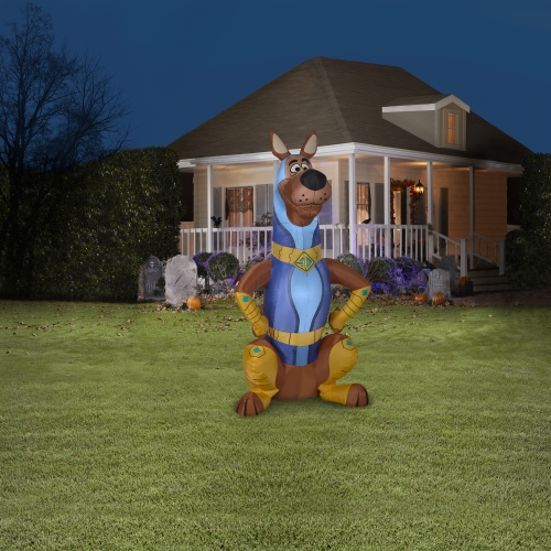GEMMY INDUSTRIES Airblown® Inflatable-Super Scoob from SCOOB Movie-MD-WB "60" ™ Warner Bros. Entertainment Inc