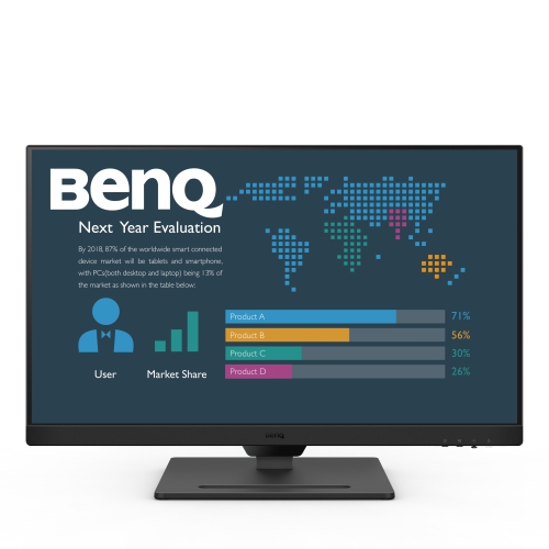 Moniteur de bureau 100&nbsp;Hz 1080p à deux ports HDMI de 27 po de BenQ