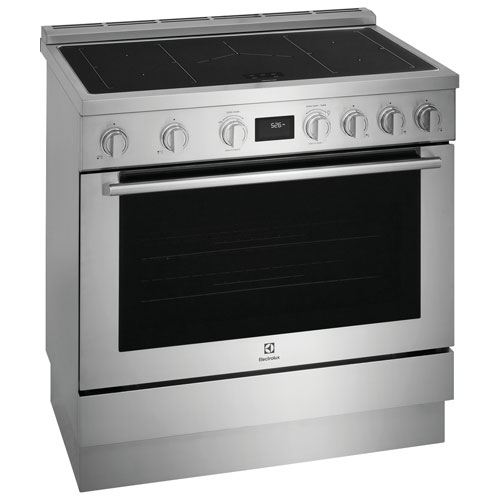Electrolux 36" 4.4 Cu. Ft. True Convection 5-Element Freestanding Induction Range - Stainless Steel
