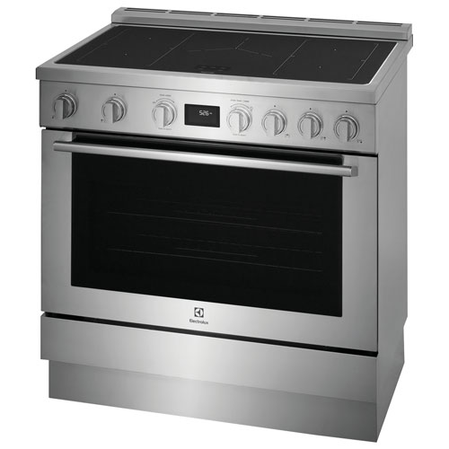 Electrolux 36" 4.4 Cu. Ft. True Convection 5-Element Freestanding Induction Range - Stainless Steel