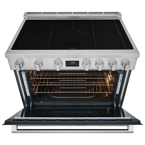 Electrolux 36" 4.4 Cu. Ft. True Convection 5-Element Freestanding Induction Range - Stainless Steel
