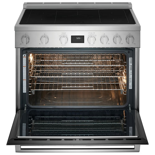 Electrolux 36" 4.4 Cu. Ft. True Convection 5-Element Freestanding Induction Range - Stainless Steel
