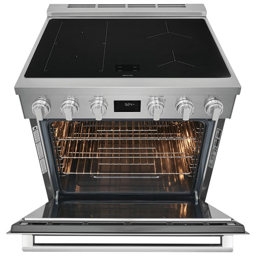 Electrolux 30" 4.6 Cu. Ft. True Convection Freestanding Induction Range - Stainless Steel