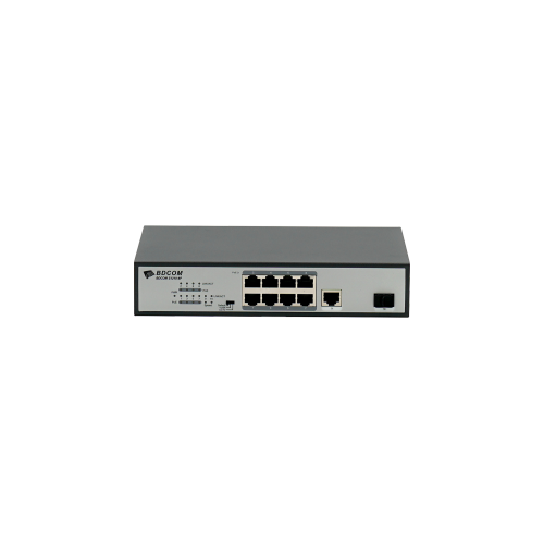 BDCOM 10-ports, 8-ports w/PoE, 10/100 Switch (S1210-8P）