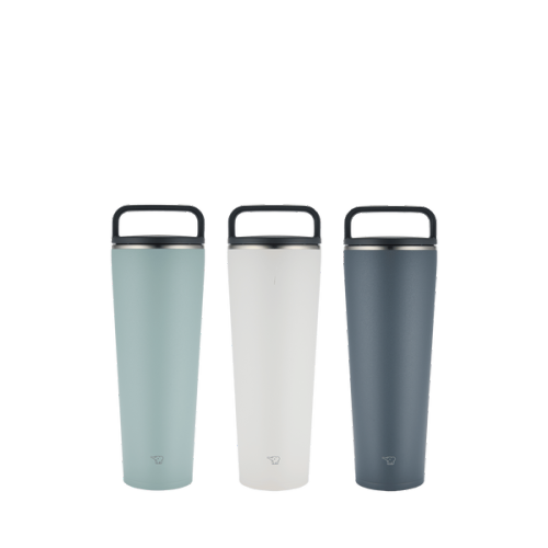 Zojirushi – bouteille de transport en acier inoxydable SX-LA89H de 30 fl oz, blanc pâle