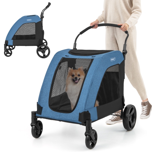 Adjustable handle stroller online