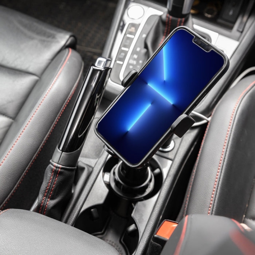 Support pour téléphone avec porte-gobelet