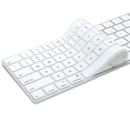Silicone Keyboard Cover for Apple Magic Keyboard without Numeric Keypad - Ultra Thin Keyboard Skin