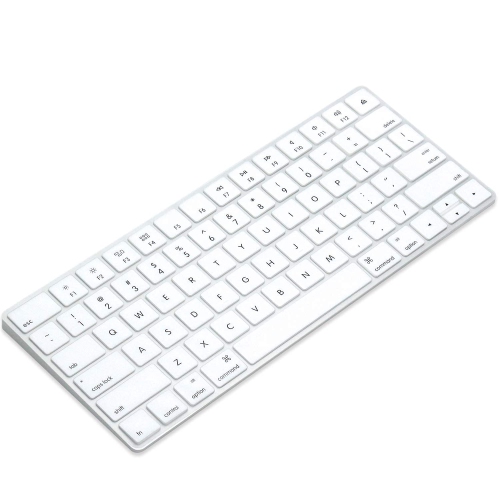 Silicone Keyboard Cover for Apple Magic Keyboard without Numeric Keypad - Ultra Thin Keyboard Skin