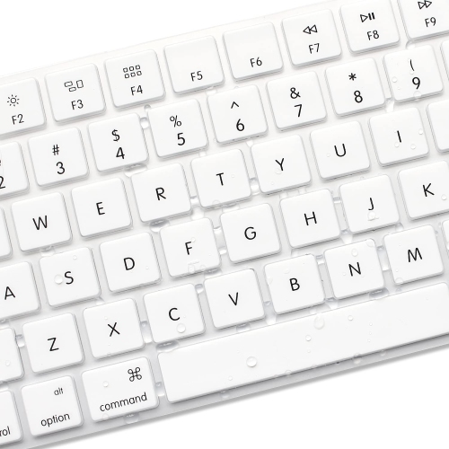 Silicone Keyboard Cover for Apple Magic Keyboard without Numeric Keypad - Ultra Thin Keyboard Skin