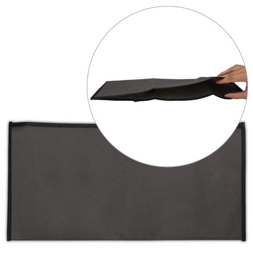 Dust Cover Compatible with Universal Keyboard - Computer Keyboard Protector Fabric Case - Dark Grey