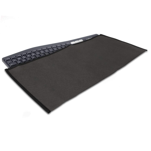 Dust Cover Compatible with Universal Keyboard - Computer Keyboard Protector Fabric Case - Dark Grey