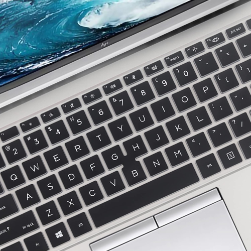 Keyboard Cover for 14" HP EliteBook 840 845 G7 G8 2022 2021 2020 New Notebook PC Model Accessories Keyboard Protective Skin-Black