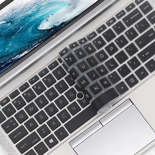 Keyboard Cover for 14" HP EliteBook 840 845 G7 G8 2022 2021 2020 New Notebook PC Model Accessories Keyboard Protective Skin-Black