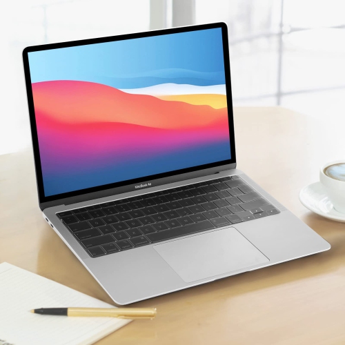 Keyboard Cover Premium Ultra Thin Compatible for 2021 2020 MacBook Air 13 inch M1 A2337 A2179 with Retina Display & Touch ID, US Layout, Tinted