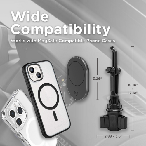 MagSafe Magnetic Cup Holder Car Mount