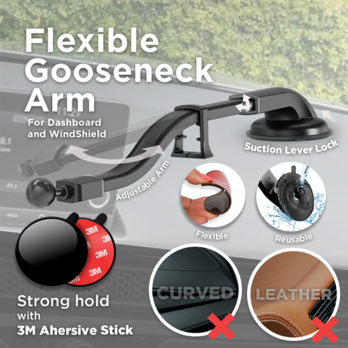 MagSafe Magnetic Car Gooseneck Mount