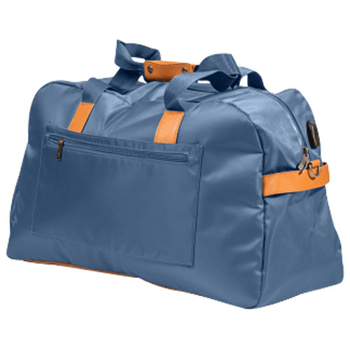 Sac de sport en nylon imperméable Weekender de Champs - Bleu marine