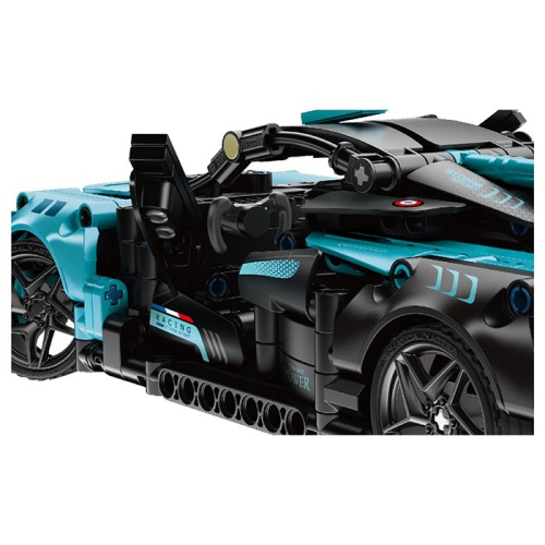 Ensemble de blocs de construction Premium Super Sports car DIY | 439 pièces | programmation de véhicules téléguidés et d'applications | jouet