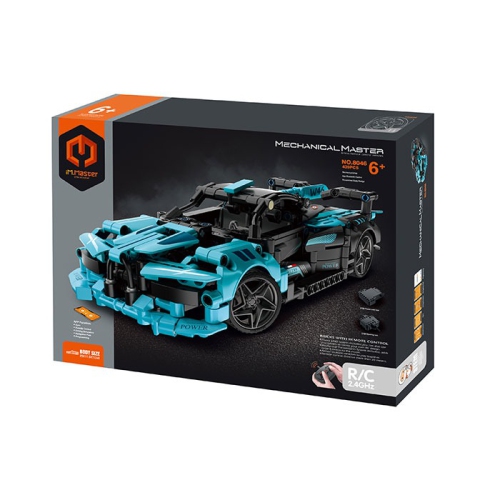 Ensemble de blocs de construction Premium Super Sports car DIY | 439 pièces | programmation de véhicules téléguidés et d'applications | jouet