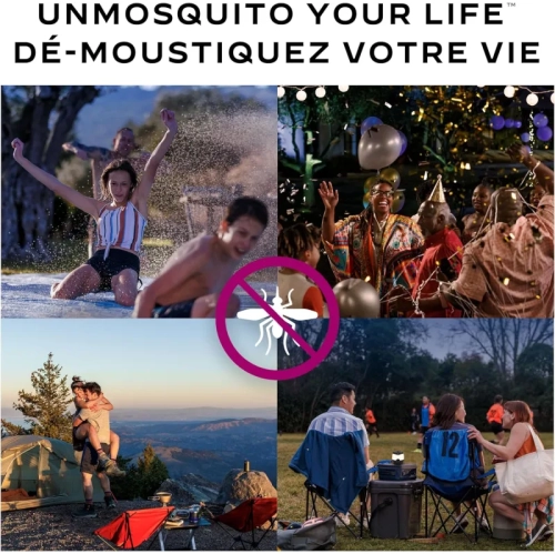 Thermacell E-Series Rechargeable Patio Shield: 20’ Mosquito Protection, 12-Hour Refill, No Spray or Scent