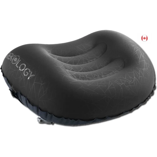 TREKOLOGY ALUFT 2.0 Inflatable Camping Pillow: Comfy Travel Pillow for Sleeping, Backpacking, and Outdoor Adventures