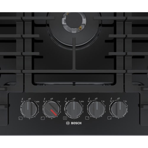 Bosch 30" 5-Burner Gas Cooktop - Black