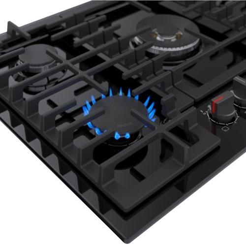Bosch 30" 5-Burner Gas Cooktop - Black