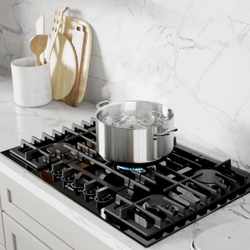 Bosch 30" 5-Burner Gas Cooktop - Black