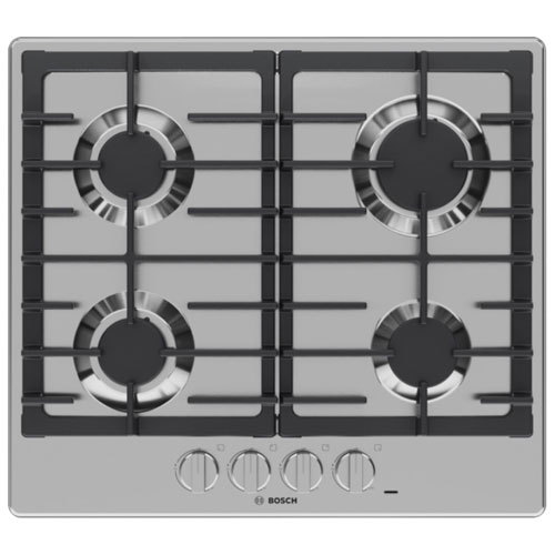 Bosch 24" 4-Burner Gas Cooktop (NGM5453UC) - Stainless Steel