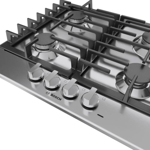 Bosch 24" 4-Burner Gas Cooktop (NGM5453UC) - Stainless Steel