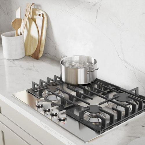 Bosch 24" 4-Burner Gas Cooktop (NGM5453UC) - Stainless Steel