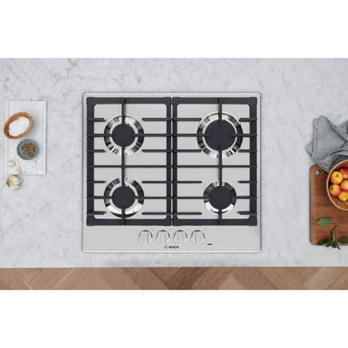 Bosch 24" 4-Burner Gas Cooktop (NGM5453UC) - Stainless Steel