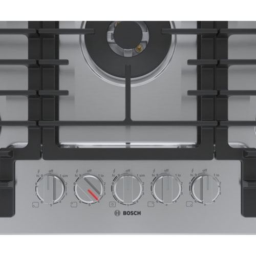 Bosch 30" 5-Burner Gas Cooktop - Stainless Steel