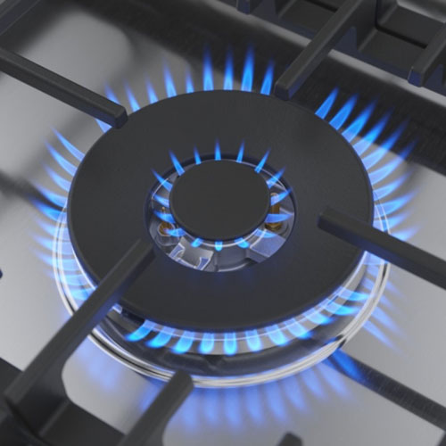 Bosch 36" 5-Burner Gas Cooktop - Stainless Steel