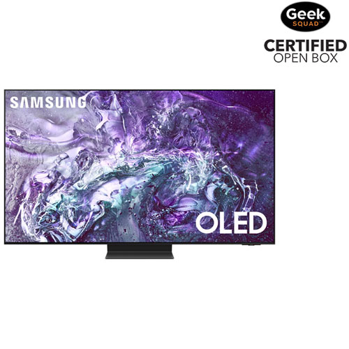 Open Box - Samsung 77" 4K UHD HDR OLED Tizen Smart TV - 2024 - Graphite Black