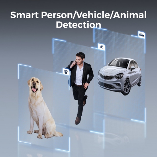 Reolink 4K PTZ PoE Security Camera with 16X Optical Zoom, 360° Auto Tracking, RLC-823S2