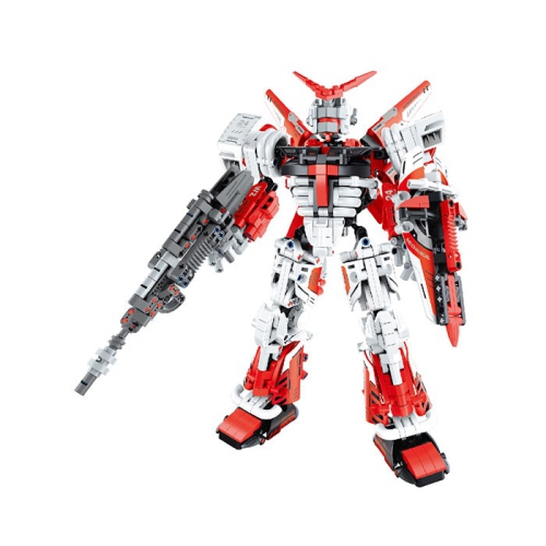 Tradeopia DIY Mecha Warrior Premium Building Block Kit for Epic Battles and Imaginative Play