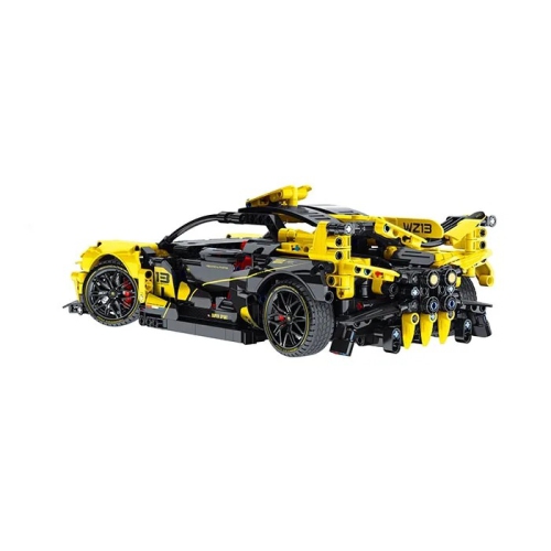Tradeopia DIY Super Sports Car Premium Building Block Kit | 1103 Pieces | Scale 1:14 | Educational STEM Toy
