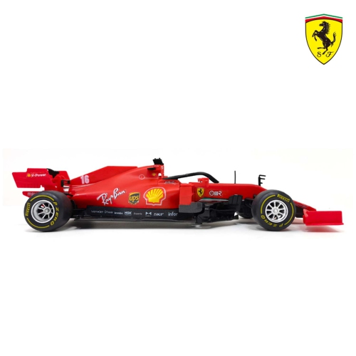 1:16 Scale Ferrari SF1000 Remote Control Model Building Car Set - 60 Piece, Collectible Sports Car