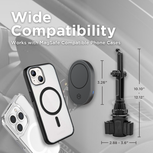 MagSafe Wireless Charging Cup Holder Phone Mount