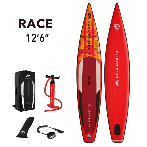 Aqua Marina - RACE 12' 6" Racing Inflatable Stand Up Paddle Board