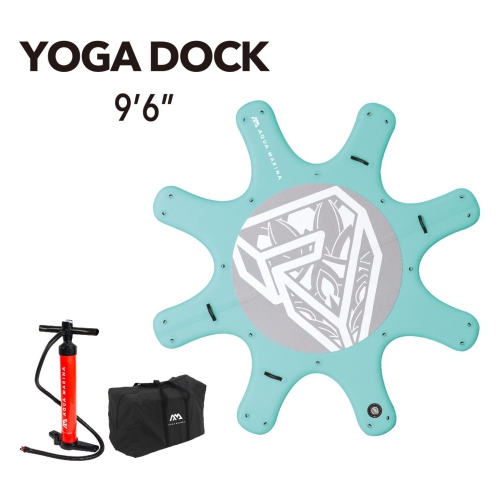 AQUA MARINA  - 9'6" Yoga Dock Fitness Teaching Platform In Multicolor