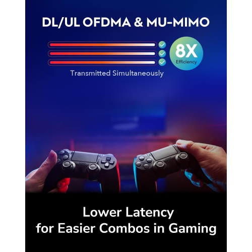 Routeur maillé Gigabit Wi-Fi 6 WR3000 AX3000 de Cudy | routeur Internet 802,11ax, 160&nbsp;MHz, MU-MIMO, OFDMA, WireGuard OpenVPN, WPA3