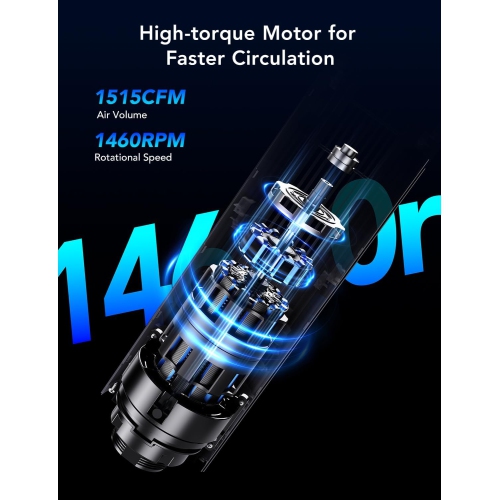 Goveelife 42'' Tower Fan for Bedroom, Smart Floor Fan with 150° Adjustable Oscillating, APP & Voice Control, 5 Modes 12 Speeds up to 26ft/s, 24H