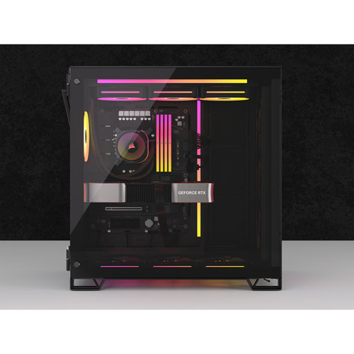 Corsair iCUE Link LX120 RGB 120mm PWN Triple Fans Starter Kit - Black