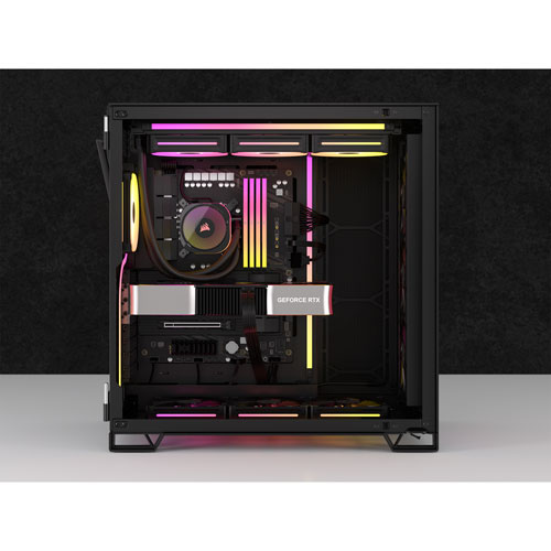 Corsair iCUE Link LX120 RGB 120mm PWN Triple Fans Starter Kit - Black